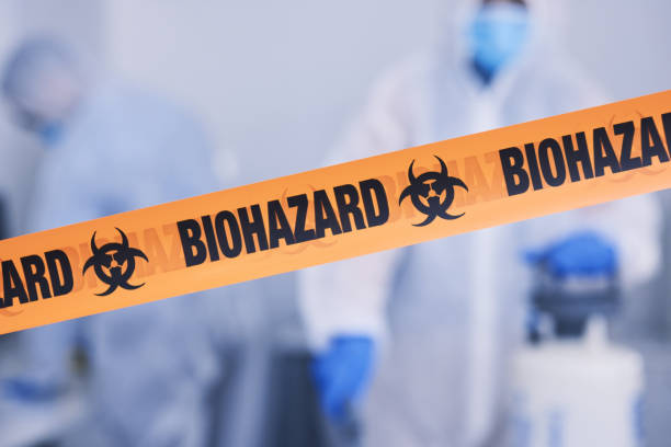 Professional Biohazard Cleanup technician working in Butler, MO